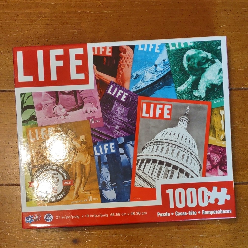 ⭐LIFE 1000-Piece Puzzle.  New In Box!